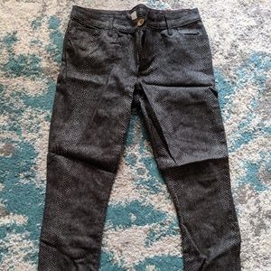Banana Republic Snakeskin Pattern Skinny Jeans